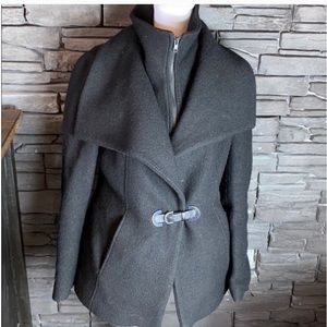 Soia & Kyo Black Wool Short Jacket L